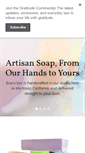 Mobile Screenshot of gratitudesoapery.com